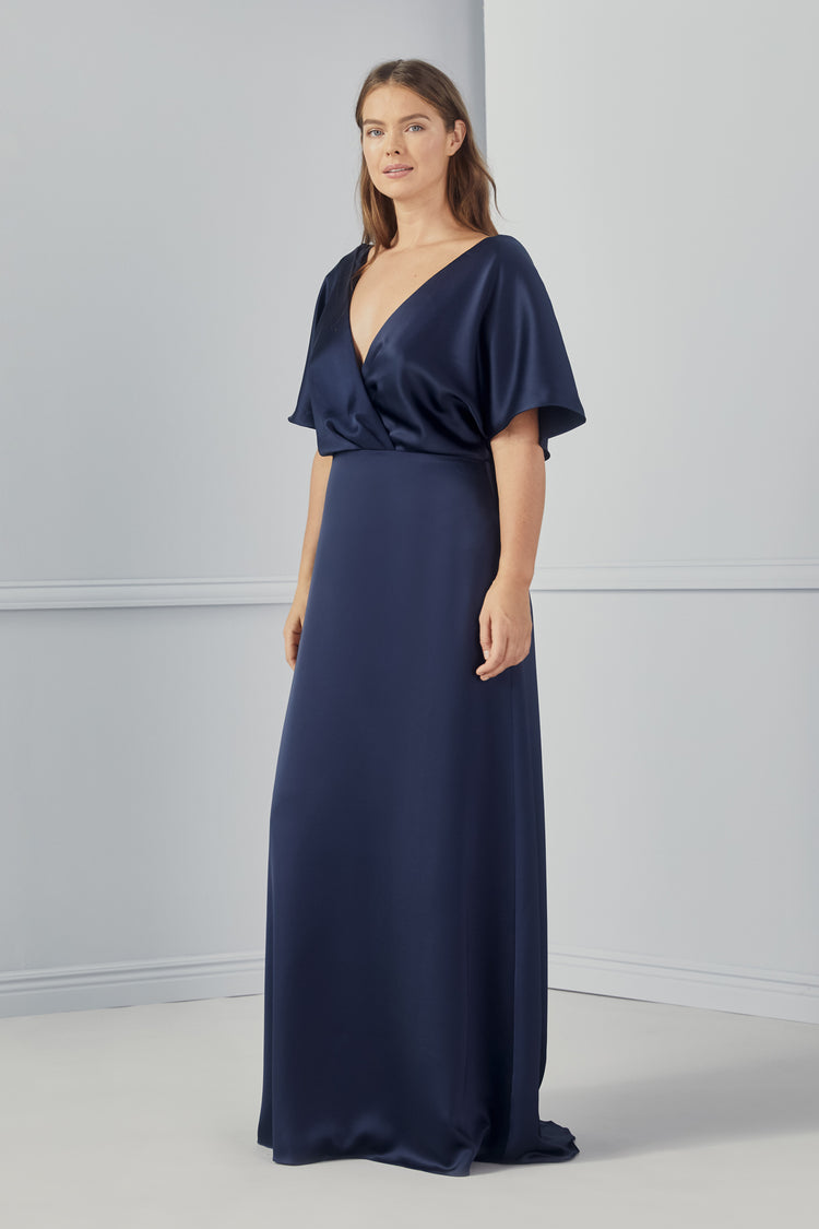 Diem, dress from Collection Bridesmaids by Amsale, Fabric: fluid-satin