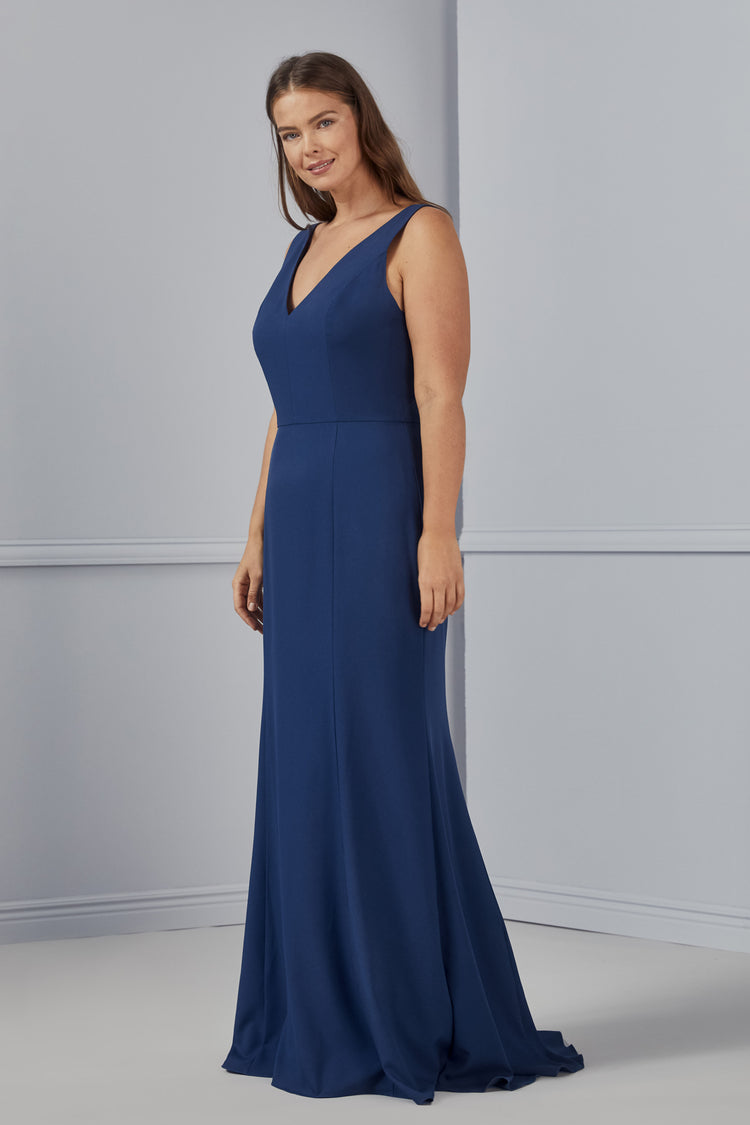 Sydney, dress from Collection Bridesmaids by Amsale, Fabric: crepe