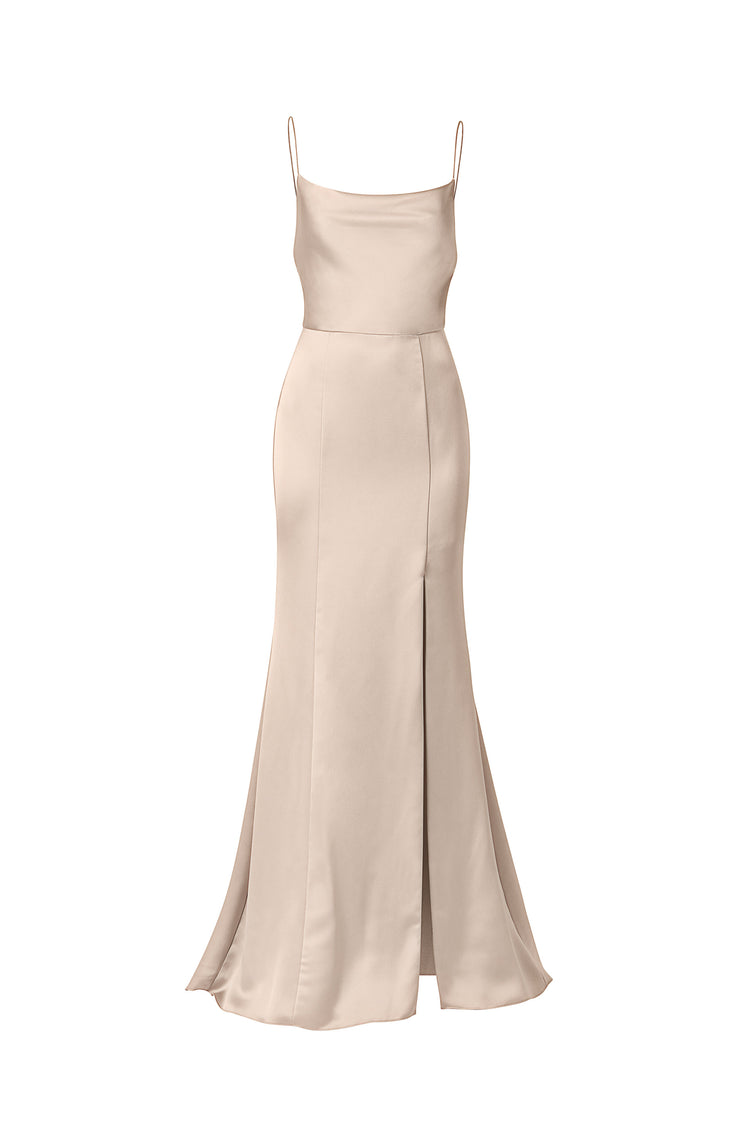 Chloe, dress from Collection Bridesmaids by Amsale, Fabric: fluid-satin