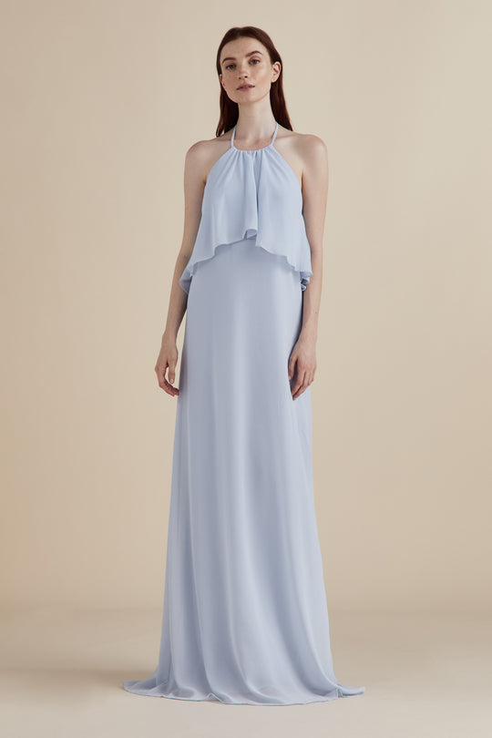 Cait, $190, dress from Collection Bridesmaids by Nouvelle Amsale, Fabric: flat-chiffon