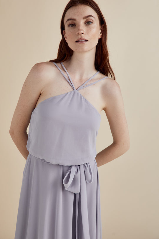 Norah, $190, dress from Collection Bridesmaids by Nouvelle Amsale, Fabric: flat-chiffon