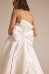 Atlas, dress from Collection Bridal by Nouvelle Amsale, Fabric: duchess-satin