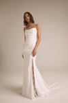 Blanca, dress from Collection Bridal by Nouvelle Amsale, Fabric: scuba