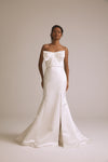 Gabrielle, dress from Collection Bridal by Nouvelle Amsale, Fabric: duchess-satin