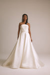 Miriam, dress from Collection Bridal by Nouvelle Amsale, Fabric: mikado
