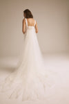 Toni, dress from Collection Bridal by Nouvelle Amsale, Fabric: scuba