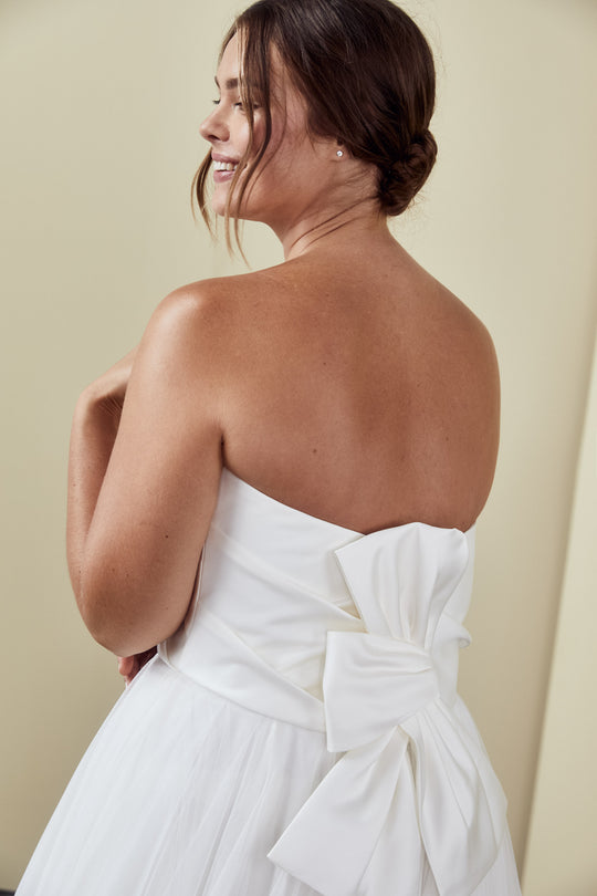 Etta, $2,395, dress from Collection Bridal by Nouvelle Amsale