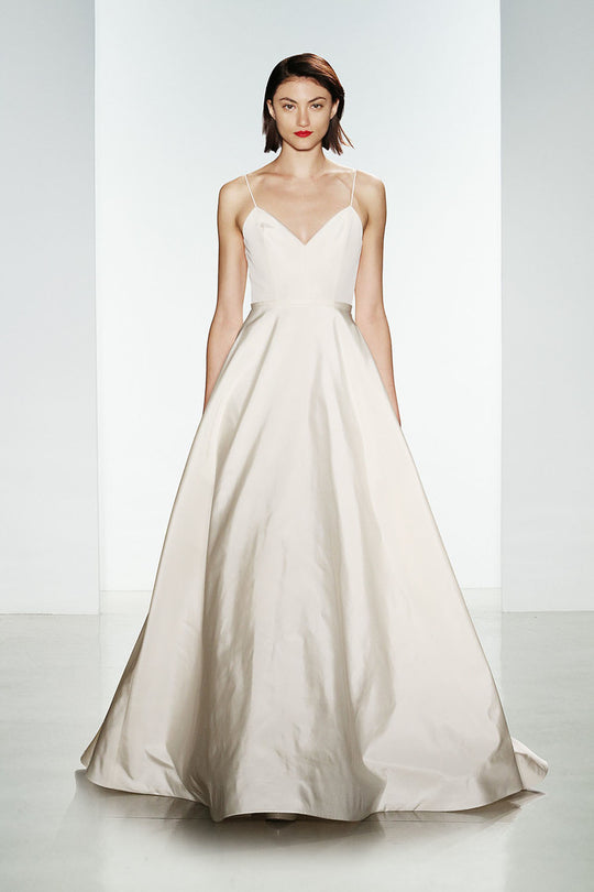 Rowan, $4,070, dress from Collection Bridal by Amsale
