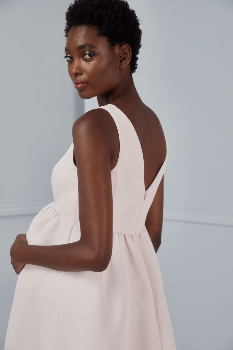Image number 0: Maternity Dress - Lipstick-Red, view 1