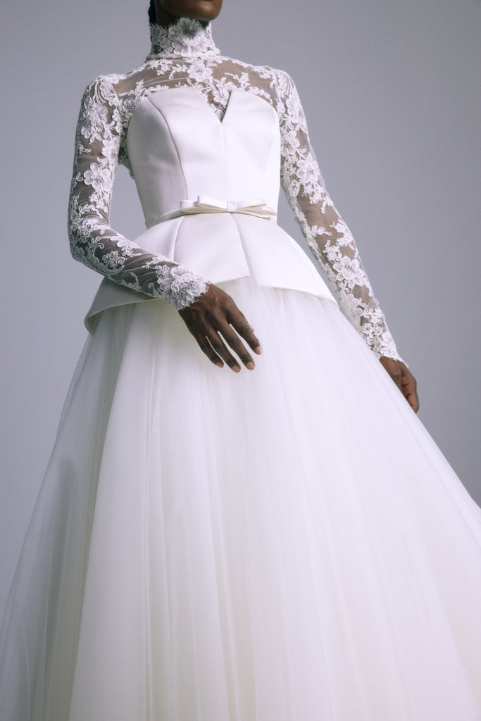 Product French Alençon Lace Topper Image