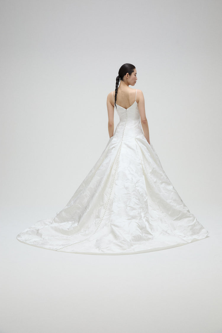 Petal, dress from Collection Bridal by Amsale, Fabric: duchess-satin
