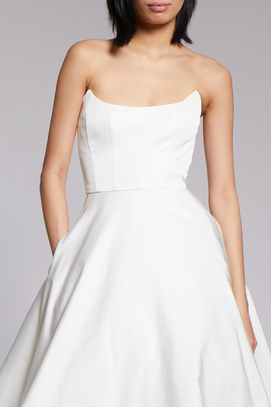 Charleston, $5,600, dress from Collection Bridal by Amsale, Fabric: radzimir