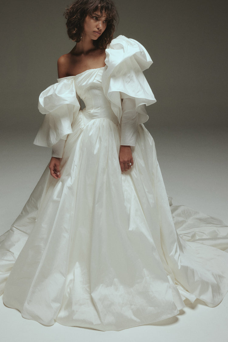 Primrose, dress from Collection Bridal by Amsale, Fabric: taffeta