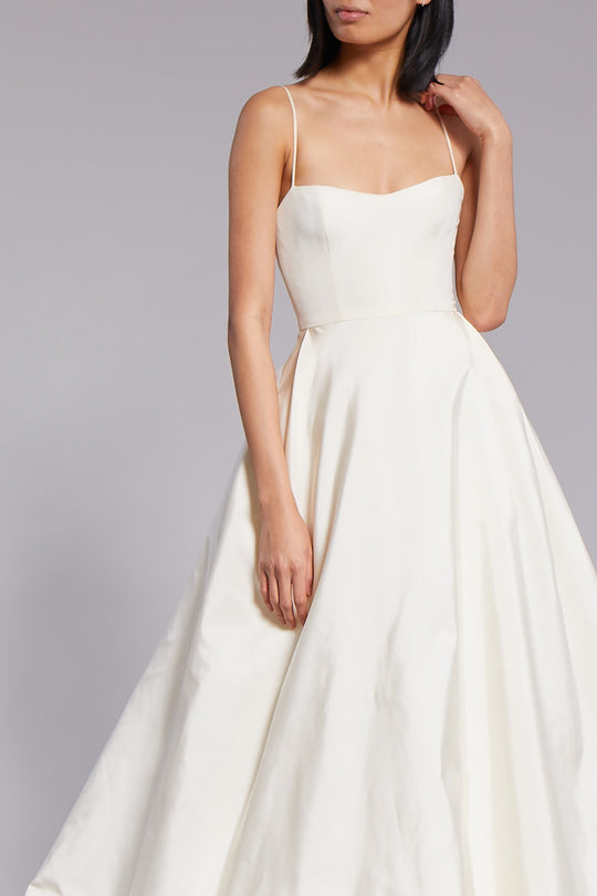 Ryder, $5,500, dress from Collection Bridal by Amsale