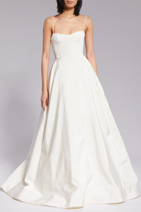 Ryder, $5,500, dress from Collection Bridal by Amsale