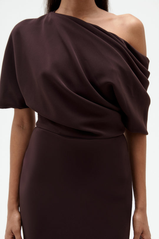 Technical Crepe Slouch Dress - alternate view