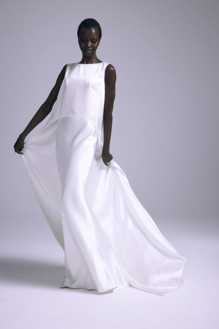 Satin Topper Amsale Satin Topper Amsale