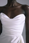 Orion, dress from Collection Bridal by Amsale, Fabric: crepe