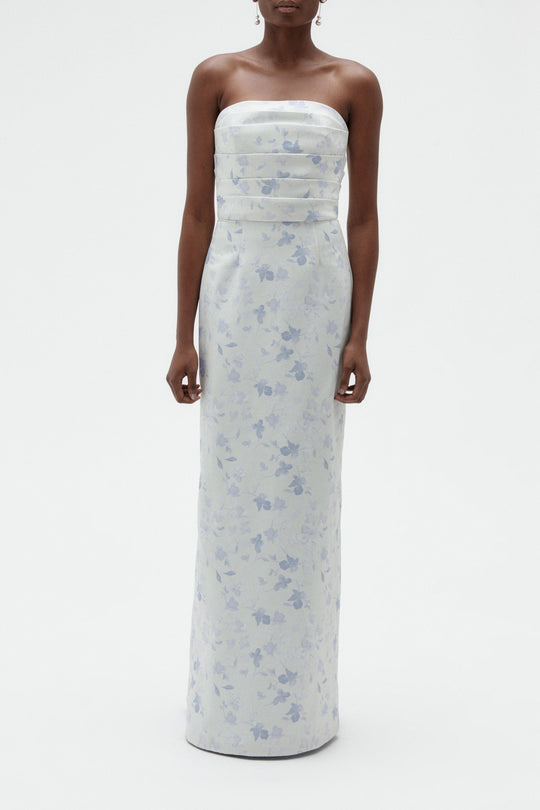 Amaris, $360, dress from Collection Bridesmaids by Amsale, Fabric: faille