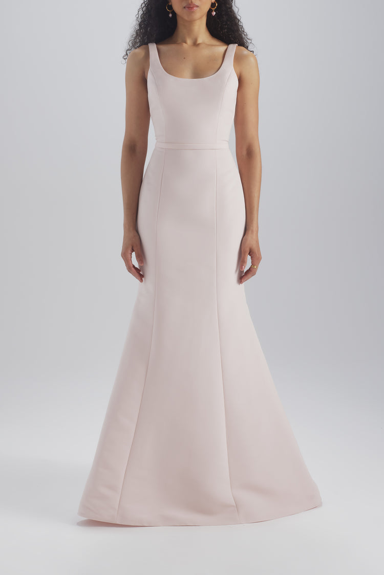 Bentley, dress from Collection Bridesmaids by Amsale, Fabric: faille
