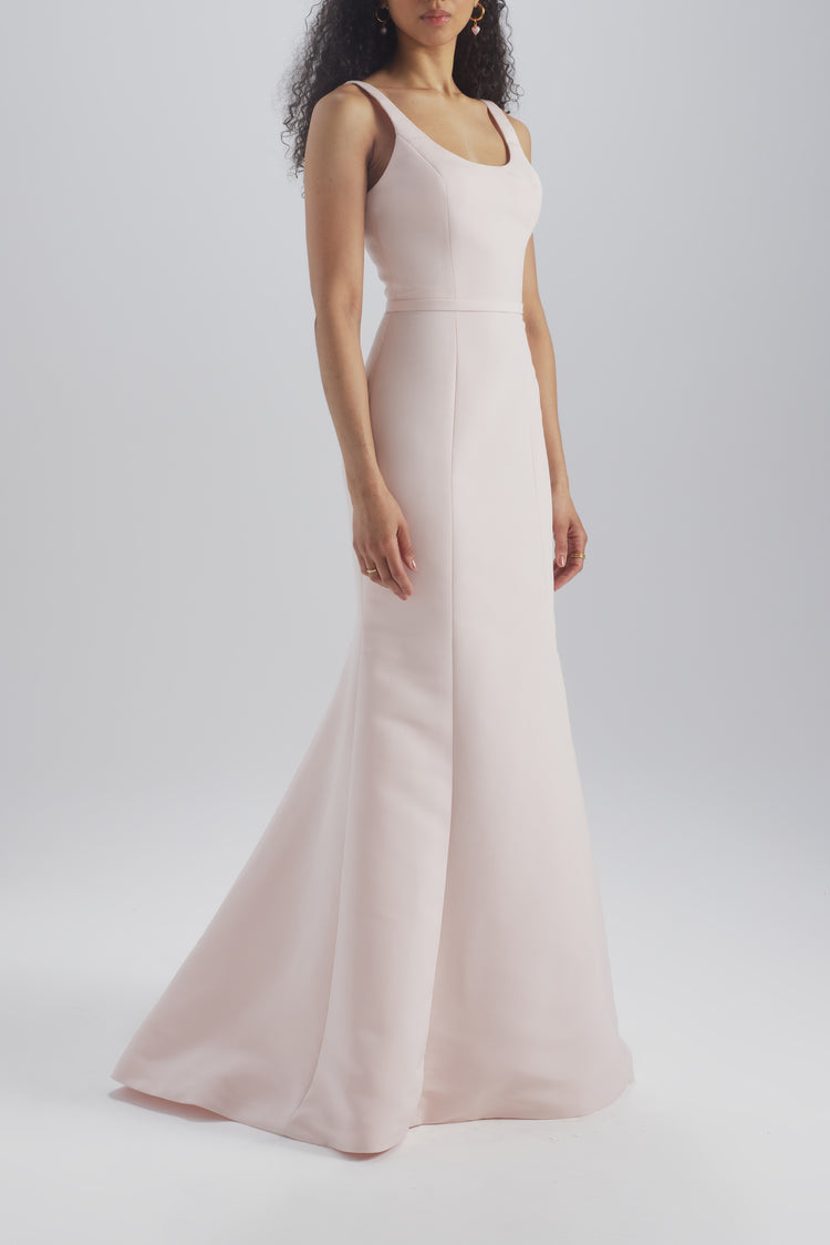 Bentley, dress from Collection Bridesmaids by Amsale, Fabric: faille