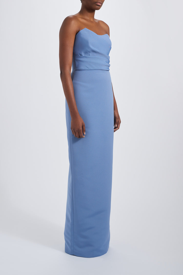 Brixton, dress from Collection Bridesmaids by Amsale, Fabric: faille