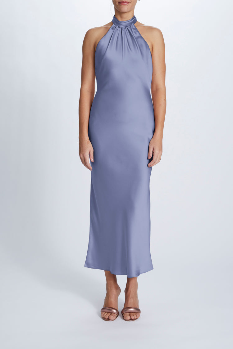 Brooks, dress from Collection Bridesmaids by Amsale, Fabric: fluid-satin