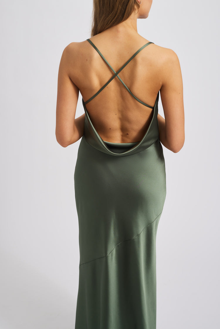 Echo, dress from Collection Bridesmaids by Amsale, Fabric: fluid-satin