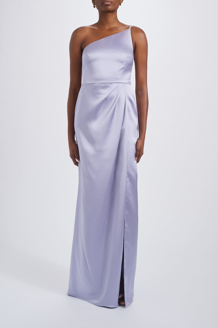 Finn, dress from Collection Bridesmaids by Amsale, Fabric: fluid-satin