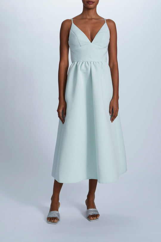 Winnie, $300, dress from Collection Bridesmaids by Amsale, Fabric: faille