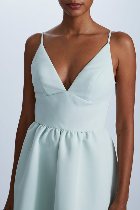 Winnie, $300, dress from Collection Bridesmaids by Amsale, Fabric: faille