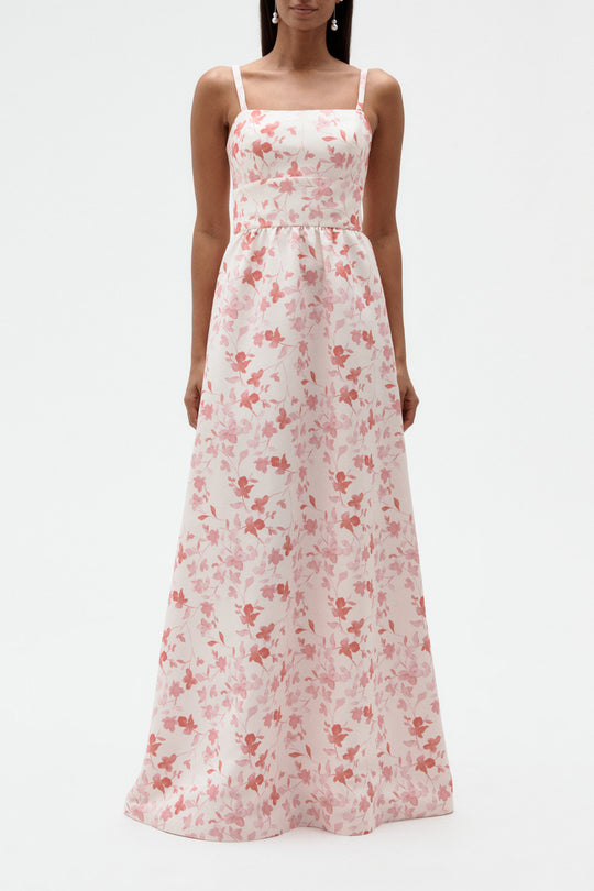 Hattie, $360, dress from Collection Bridesmaids by Amsale, Fabric: faille