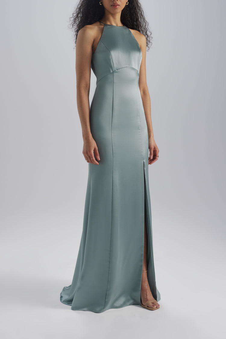 Imani, dress from Collection Bridesmaids by Amsale, Fabric: fluid-satin
