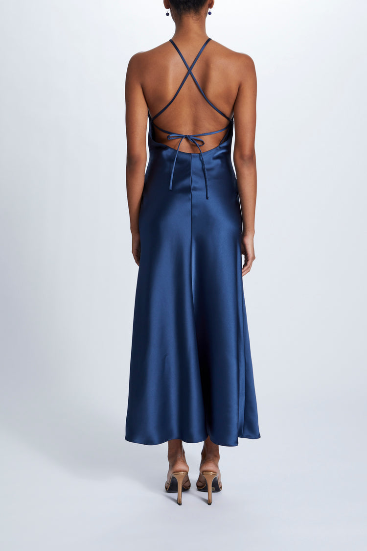 Inaya, dress from Collection Bridesmaids by Amsale, Fabric: fluid-satin