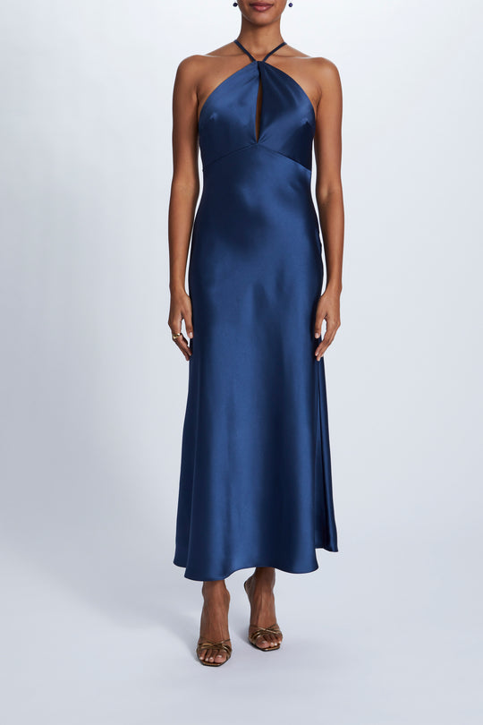Inaya, $300, dress from Collection Bridesmaids by Amsale, Fabric: fluid-satin