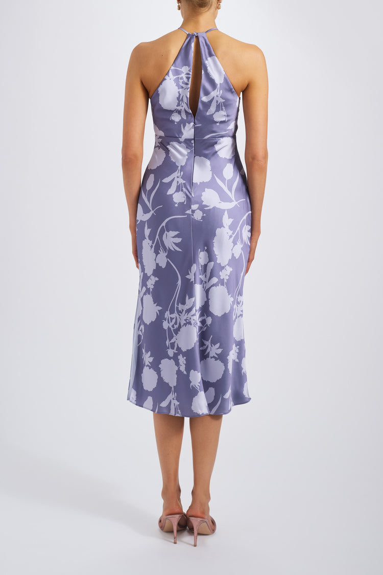 Indie, dress from Collection Bridesmaids by Amsale, Fabric: print-fluid-satin