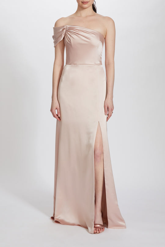 Irina, $300, dress from Collection Bridesmaids by Amsale, Fabric: fluid-satin