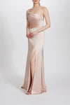 Irina, dress from Collection Bridesmaids by Amsale, Fabric: fluid-satin