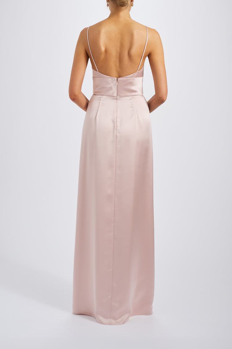 Isley, dress from Collection Bridesmaids by Amsale, Fabric: fluid-satin