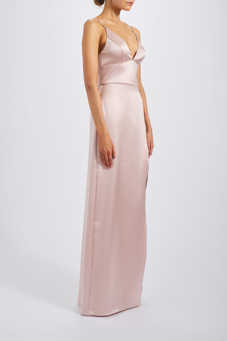 Isley, dress from Collection Bridesmaids by Amsale, Fabric: fluid-satin