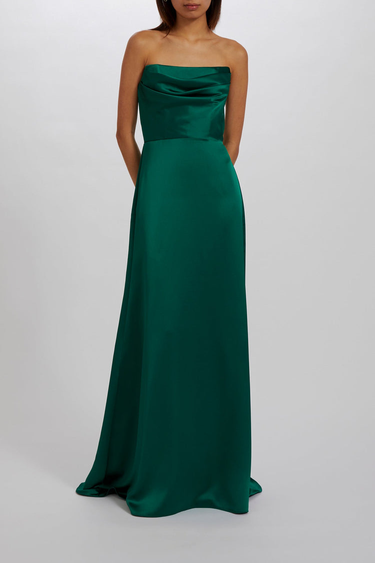 Image number 4: Jara - Emerald, front view