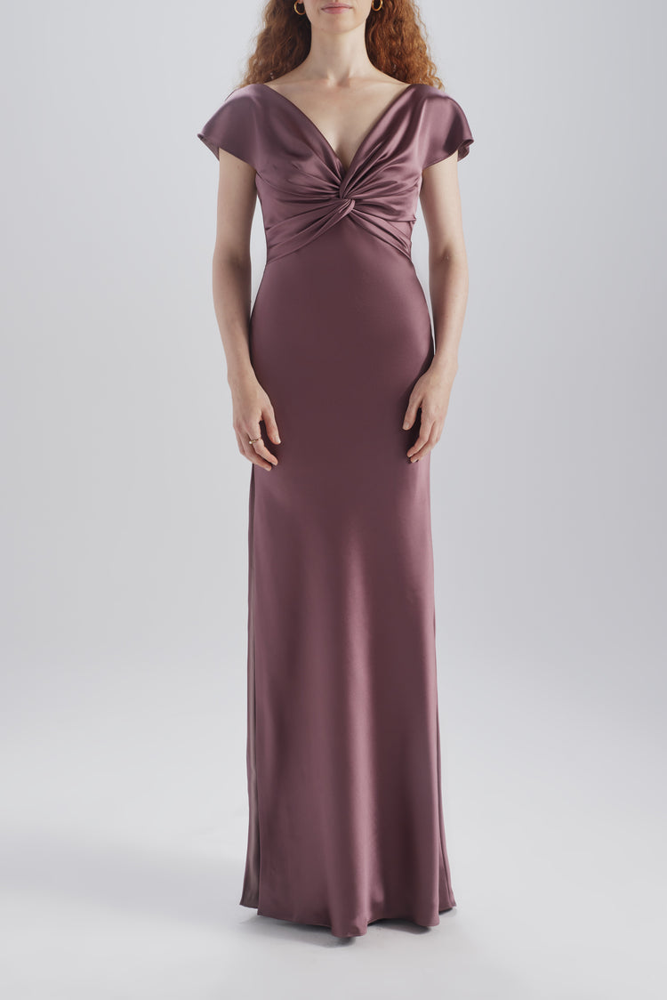 Linda, dress from Collection Bridesmaids by Amsale, Fabric: fluid-satin