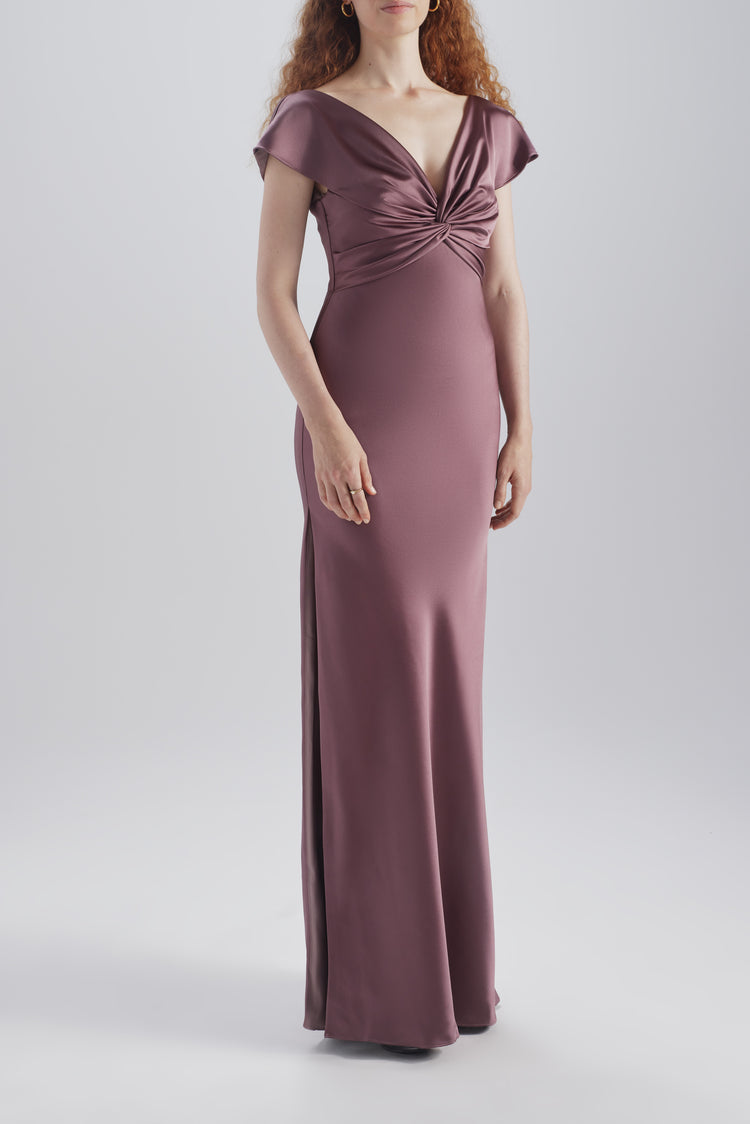 Linda, dress from Collection Bridesmaids by Amsale, Fabric: fluid-satin