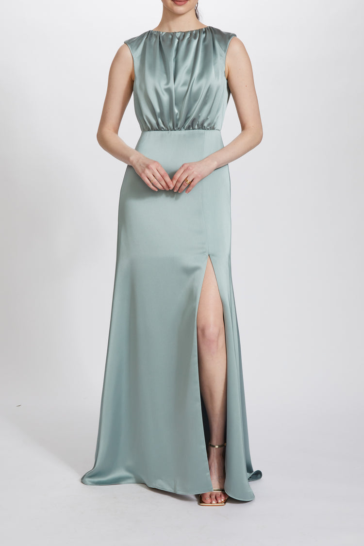 Maxine, dress from Collection Bridesmaids by Amsale, Fabric: fluid-satin