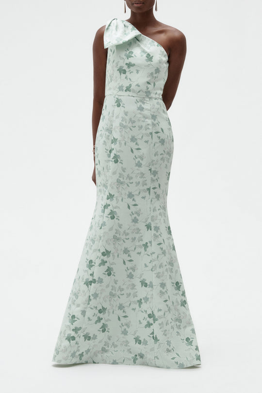 Nerine, $360, dress from Collection Bridesmaids by Amsale, Fabric: faille