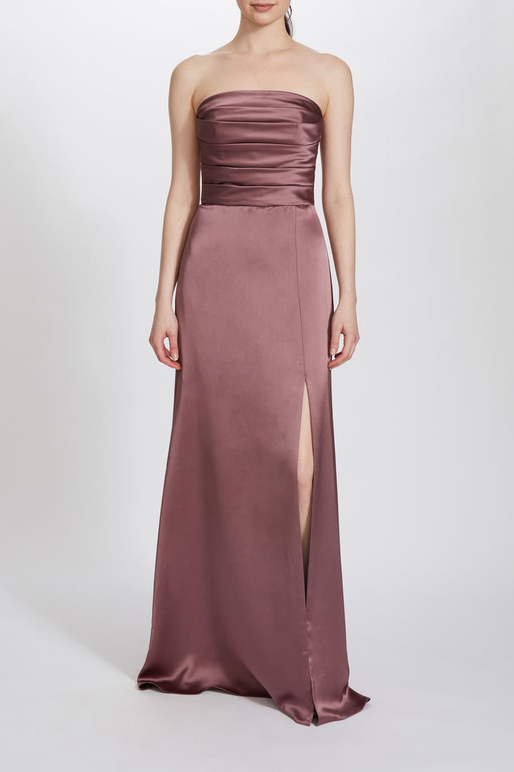 Thayna - Mocha, dress by color from Collection Bridesmaids by Amsale