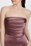 Thayna, dress from Collection Bridesmaids by Amsale, Fabric: fluid-satin