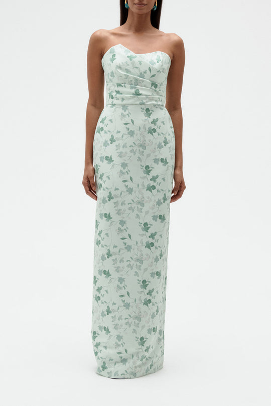 Tilda, $360, dress from Collection Bridesmaids by Amsale, Fabric: faille