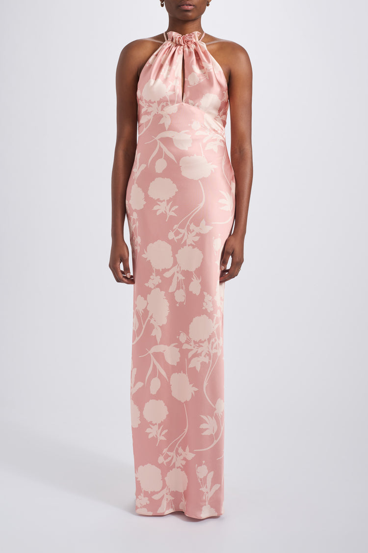 Vida, dress from Collection Bridesmaids by Amsale, Fabric: print-fluid-satin