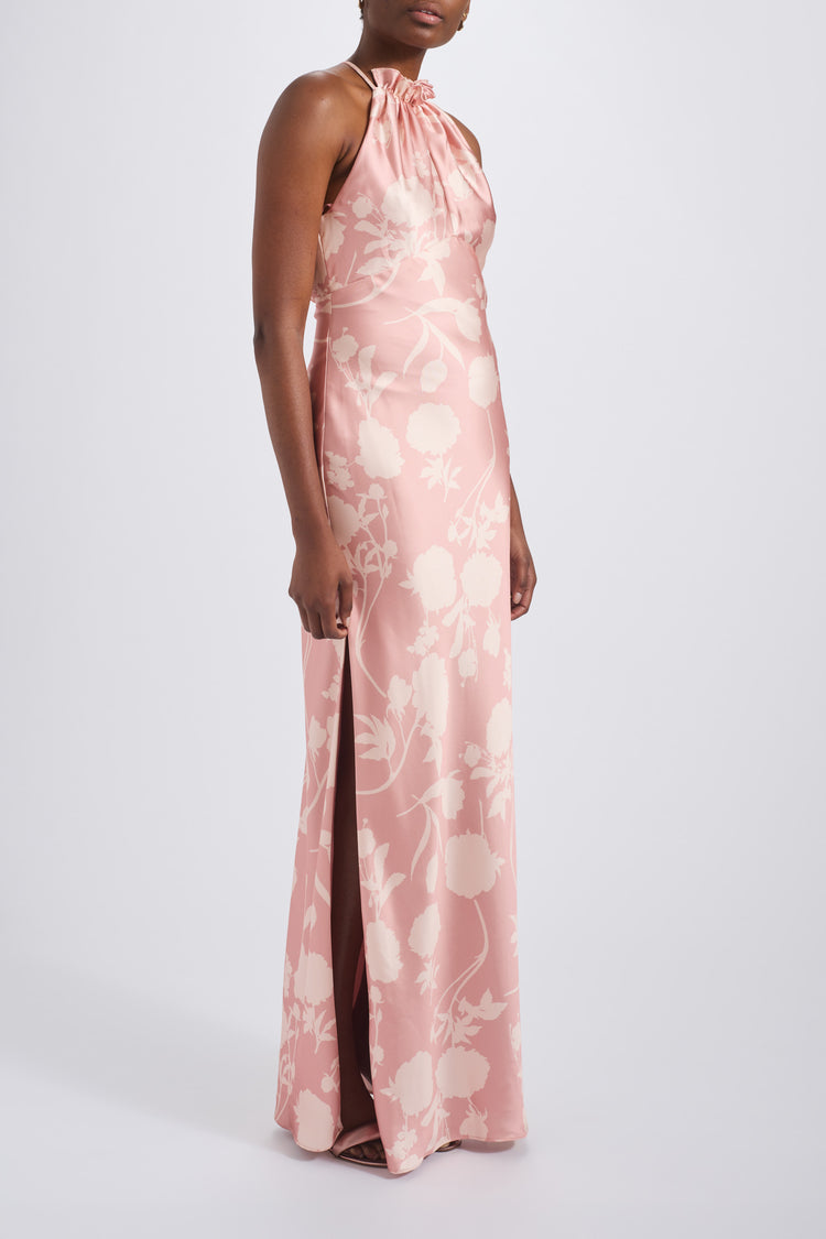 Vida, dress from Collection Bridesmaids by Amsale, Fabric: print-fluid-satin